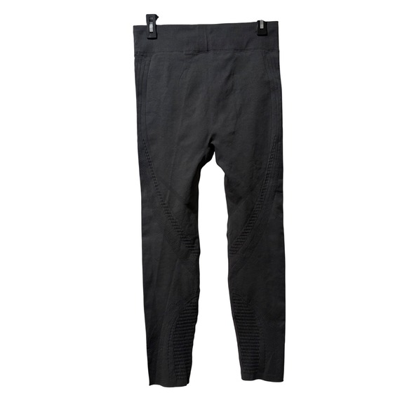 Fabletics Pants - Fabletics Gray Seamless Mesh Pointelle High‎ Waisted Leggings
